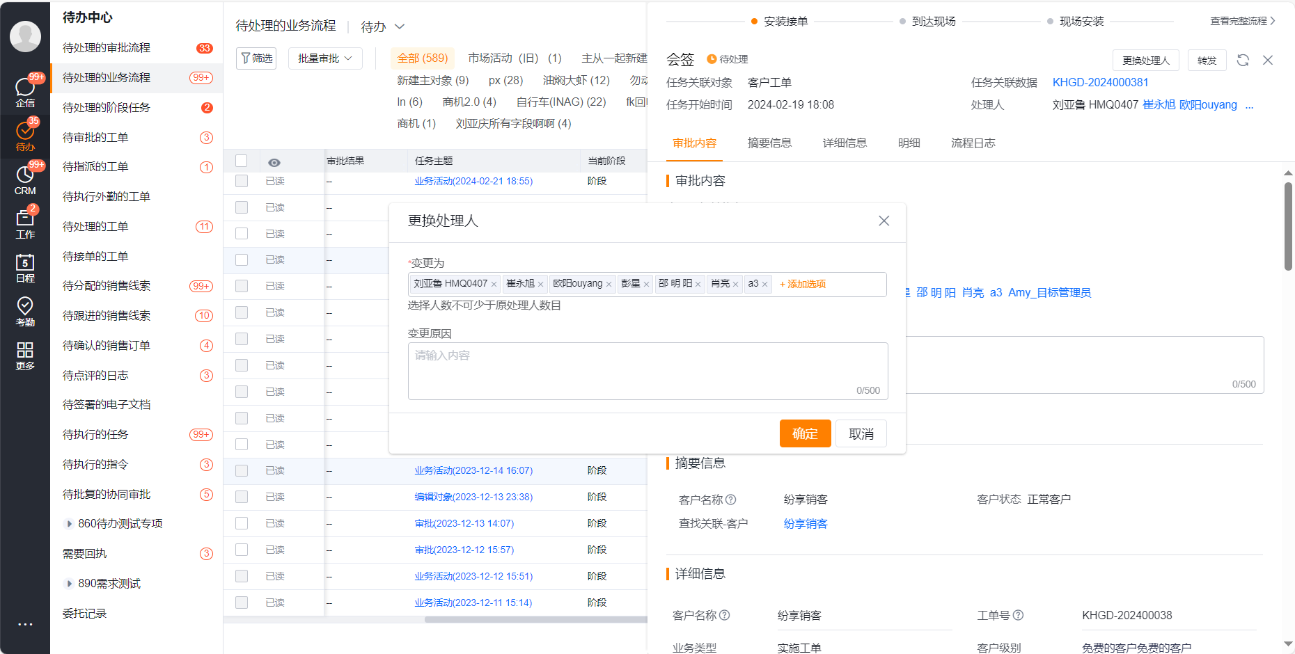 业务流程转发