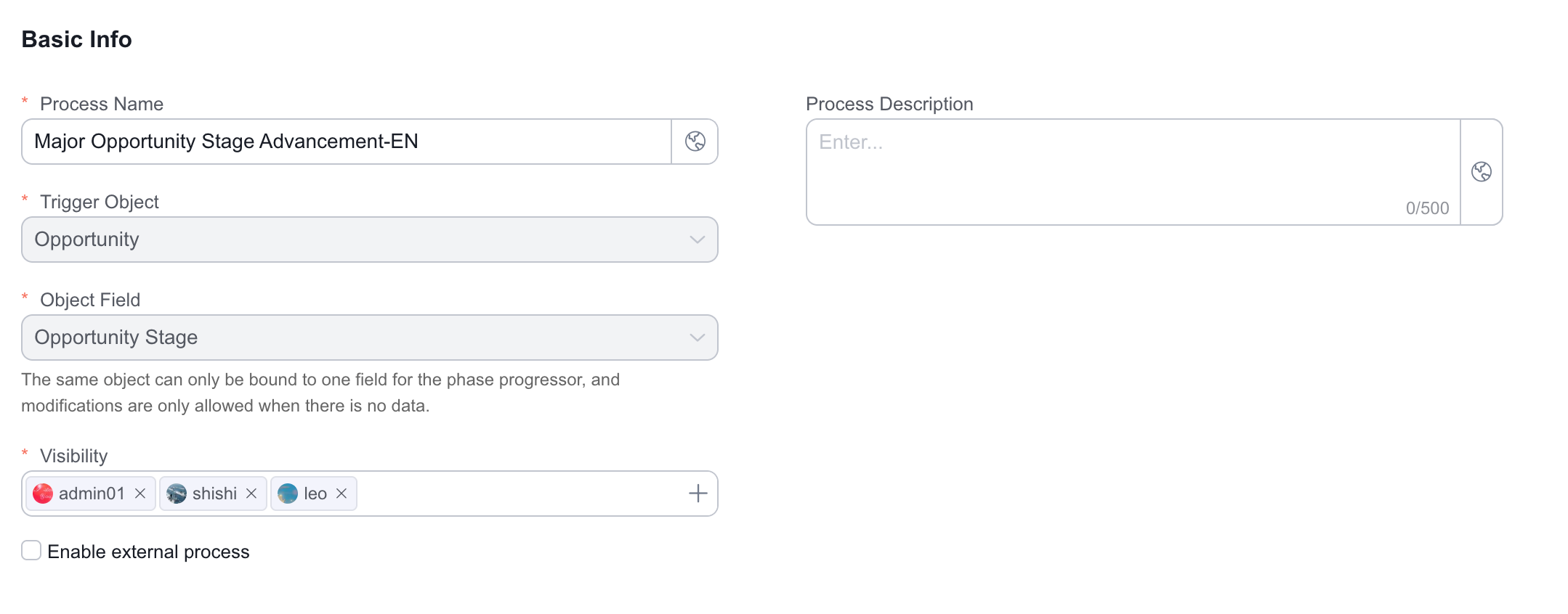 Pipeline Basic Info