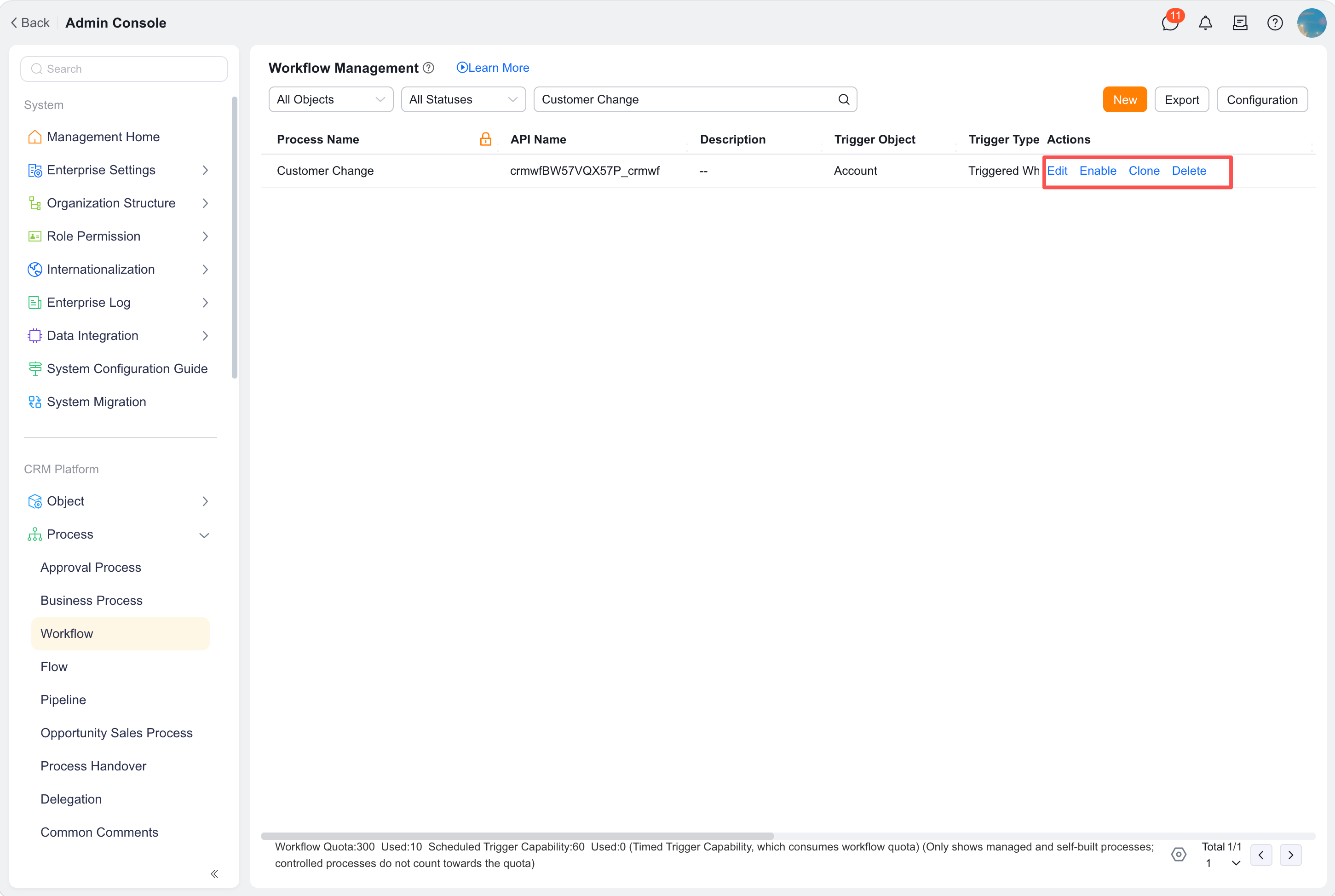 Basic Workflow management