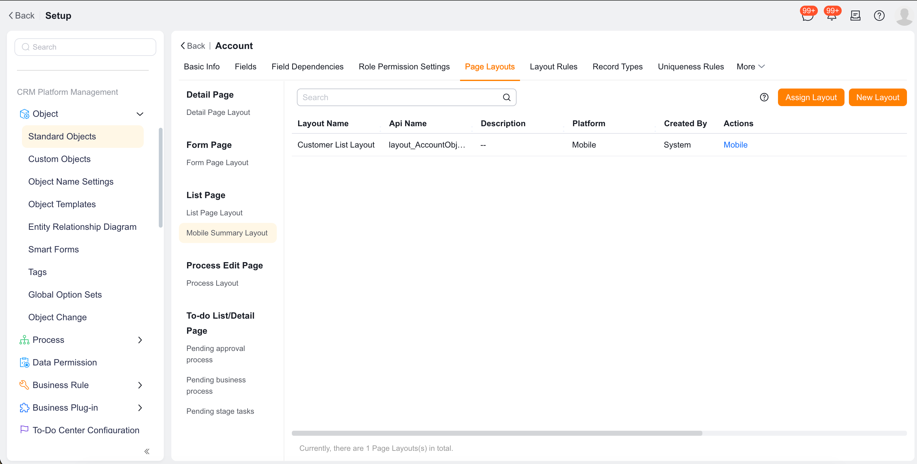 Mobile display configuration