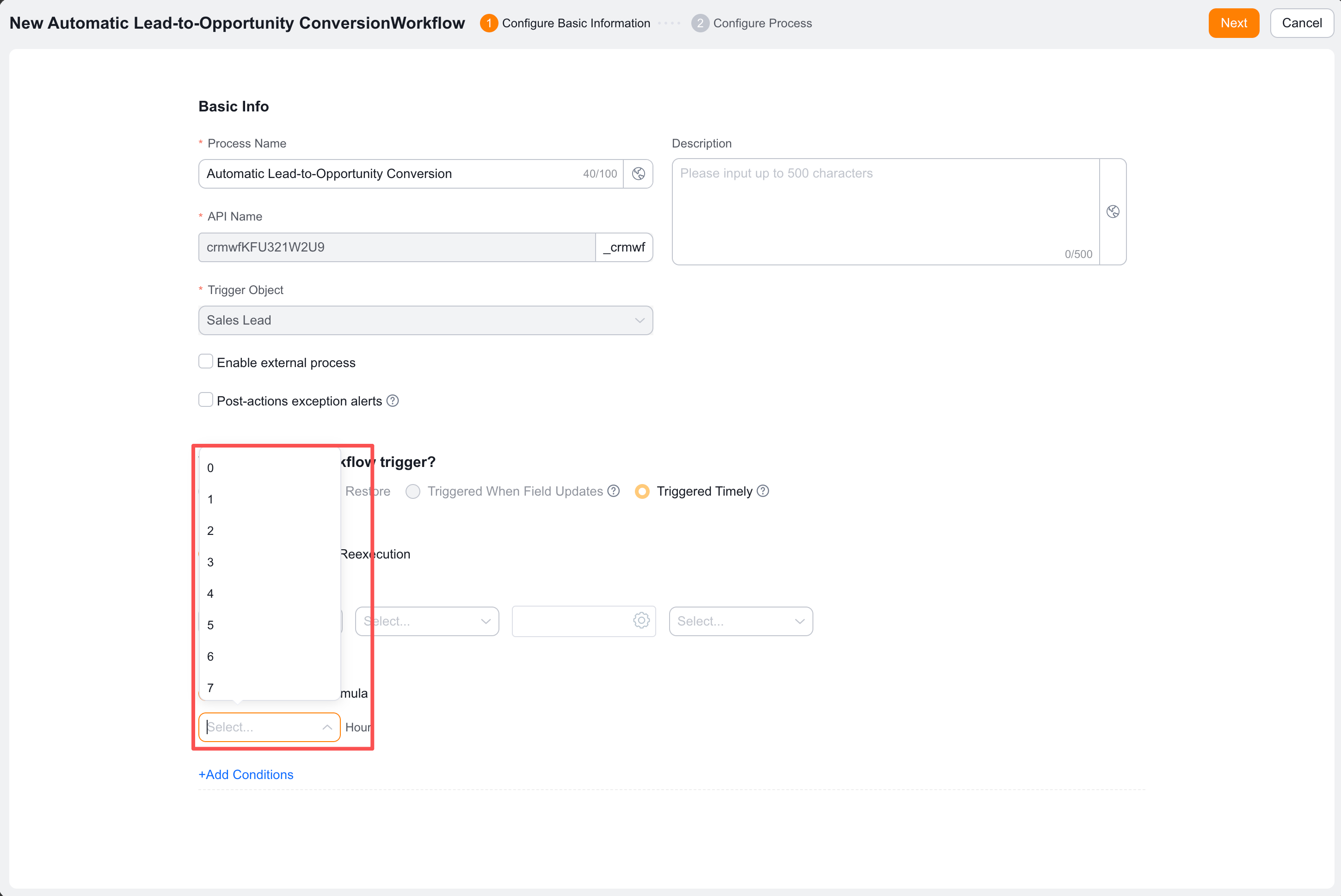 Workflow fixed Execution Time